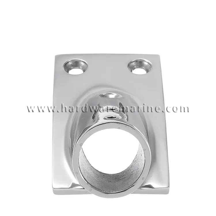 316 Stainless Steel Handrail Rectangular Base