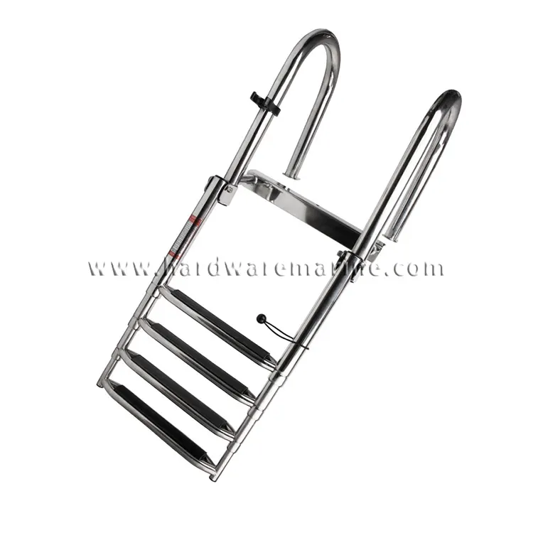4 Step Pontoon Boat Ladder