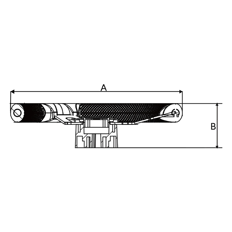 ABS Plastic Marine Thru Hull Fitting