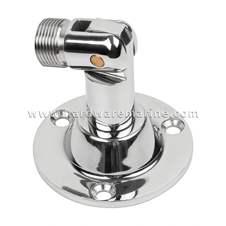 316 Stainless Steel Adjustable Boat Antenna Base