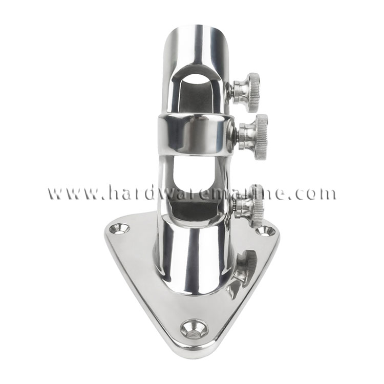316 Stainless Steel Marine Flagpole Base