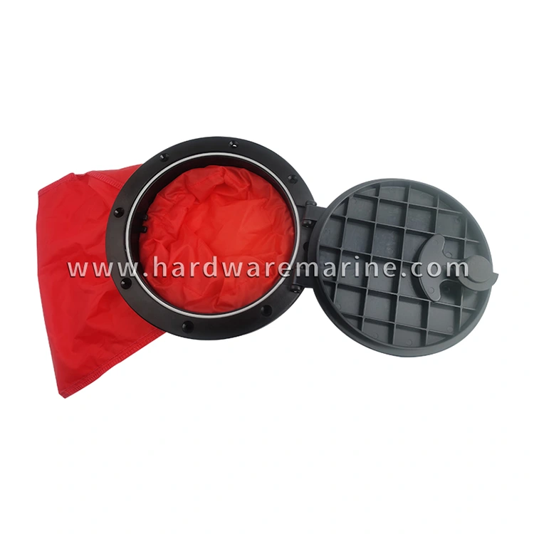 ABS Plastic Marine Deck Plate Hatch Cover With Storage Bag