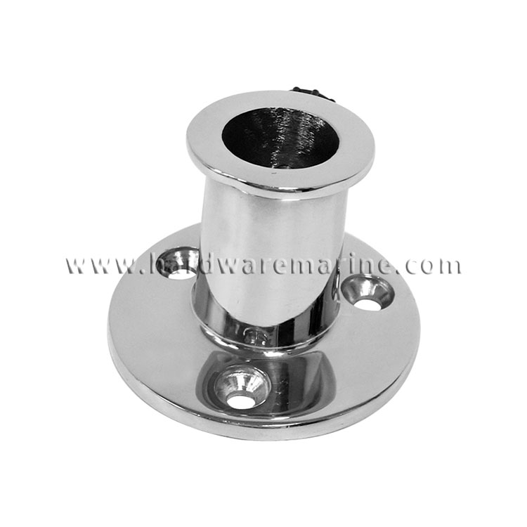 316 Stainless Steel Boat Flagpole Base