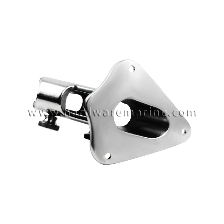 316 Stainless Steel Marine Flagpole Base