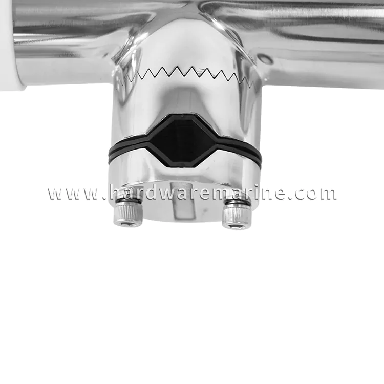 Stainless Steel Marine Clamp-On Rod Holder With Rubber Insert