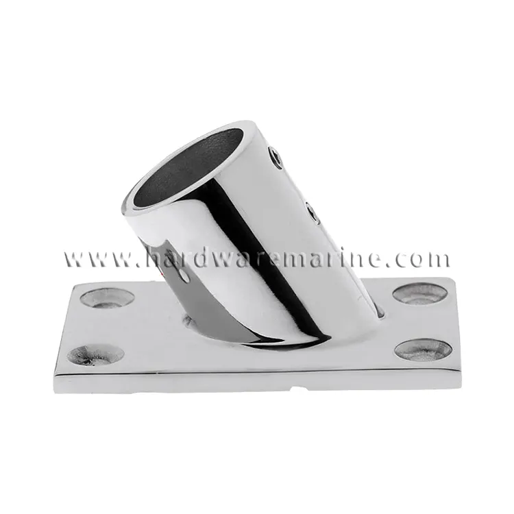 316 Stainless Steel Handrail Rectangular Base