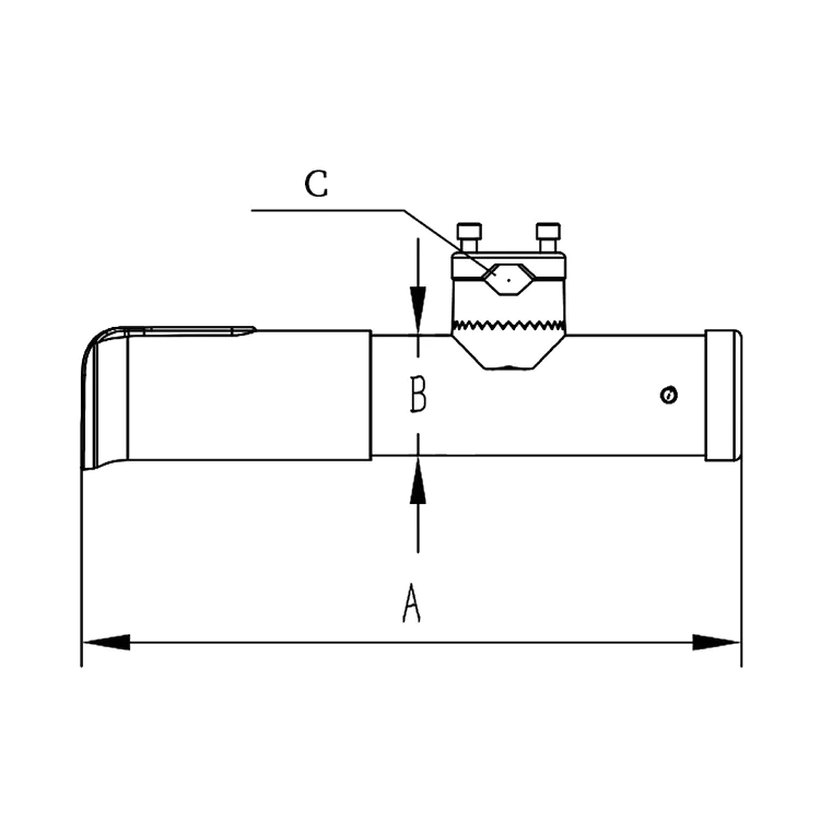 ABS Plastic Marine Thru Hull Fitting