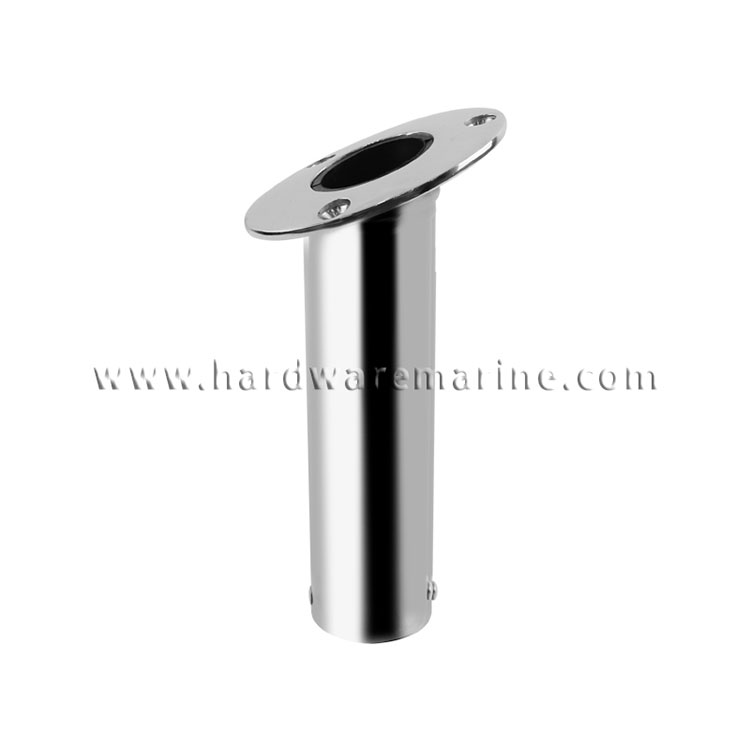 316 Stainless Steel Heavy Flush Mount Rod Holder