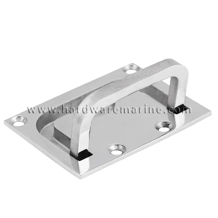 316 Stainless Steel Square Flush Lift Ring 76*58MM