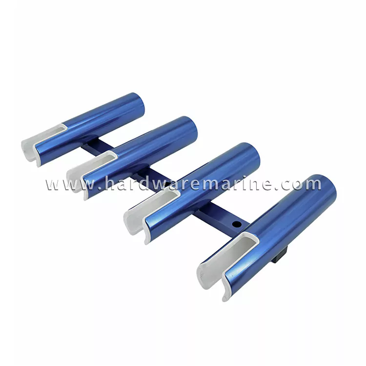 Aluminium Alloy Marine 4 Tube Fishing Rod Holder