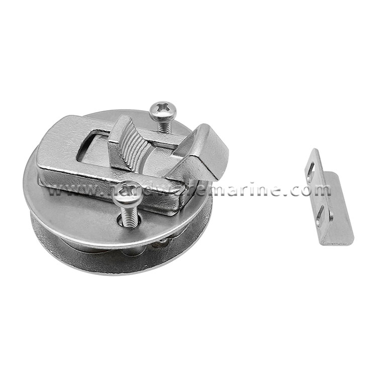 316 Stainless Steel Locking Style Marine Slam Pull Latch With Key