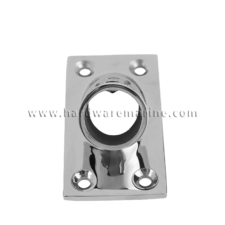 316 Stainless Steel Handrail Rectangular Base