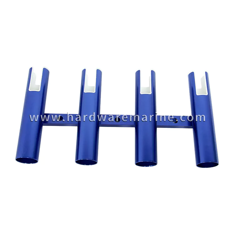 Aluminium Alloy Marine 4 Tube Fishing Rod Holder
