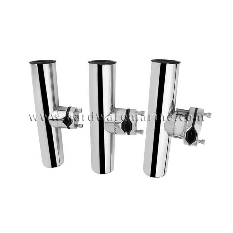 Clamp On Stainless Steel Fishing Rod Holder