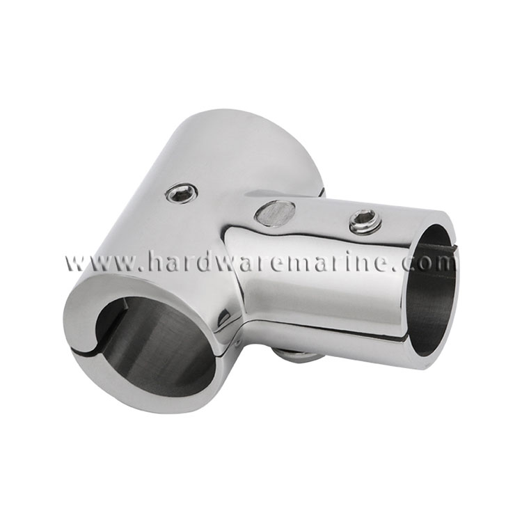 316 Stainless Steel Handrail Fittings Tee Hinged