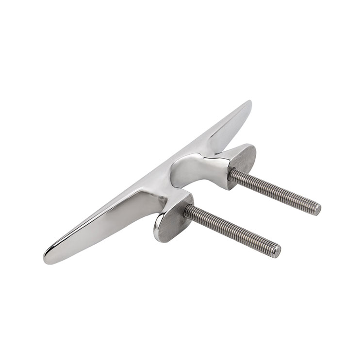 316 Stainless Steel Marine Boat Cleat With Studs