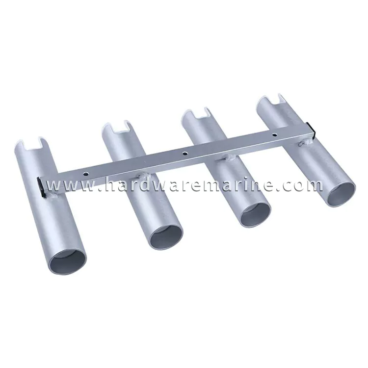 Aluminium Alloy Marine 4 Tube Fishing Rod Holder