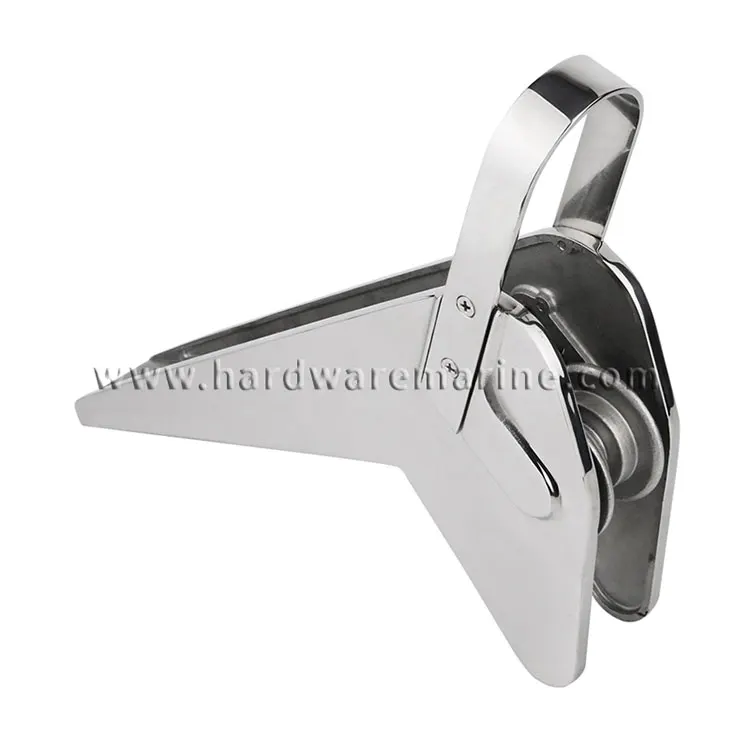 316 Stainless Steel Bow Anchor Roller With Metal Roller