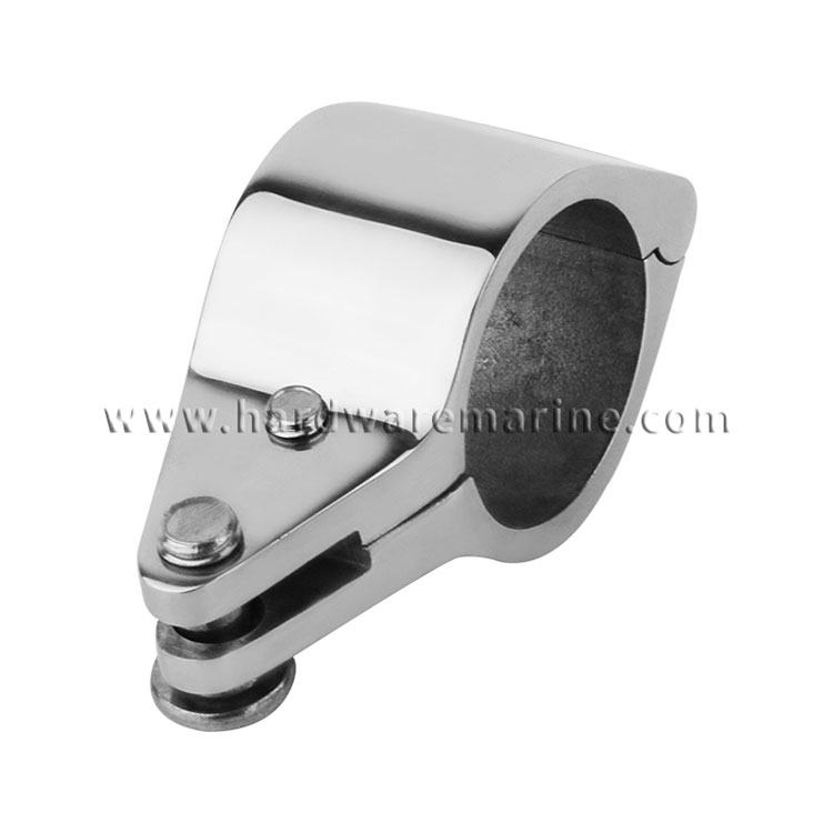 Stainless Steel 316 Bimini Top Hinged Jaw Slide with Quick