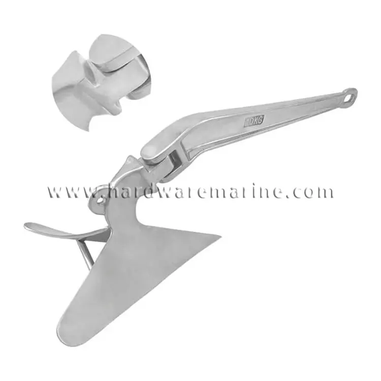 316 Stainless Steel Hinged Plough Anchor