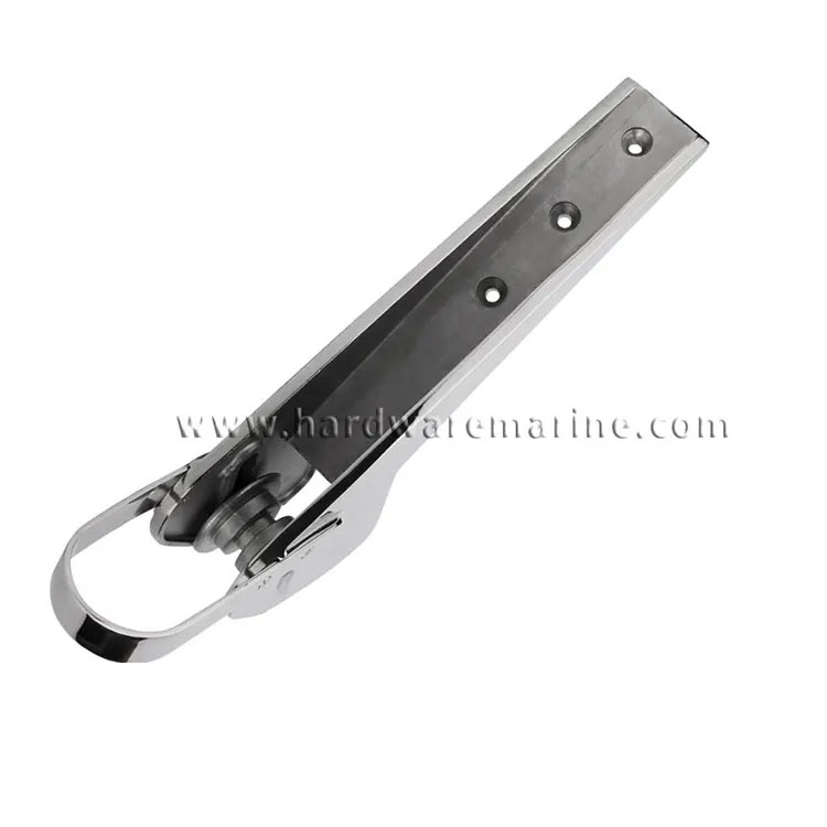 316 Stainless Steel Bow Anchor Roller With Metal Roller