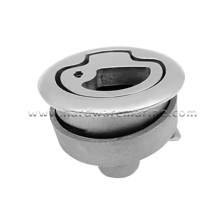 Marine Boat Yacht 316 Stainless Steel Turning Lock Lift Handle with Key