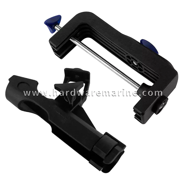 ABS Plastic Marine Clamp Opening Adjustable Fishing Rod Holder