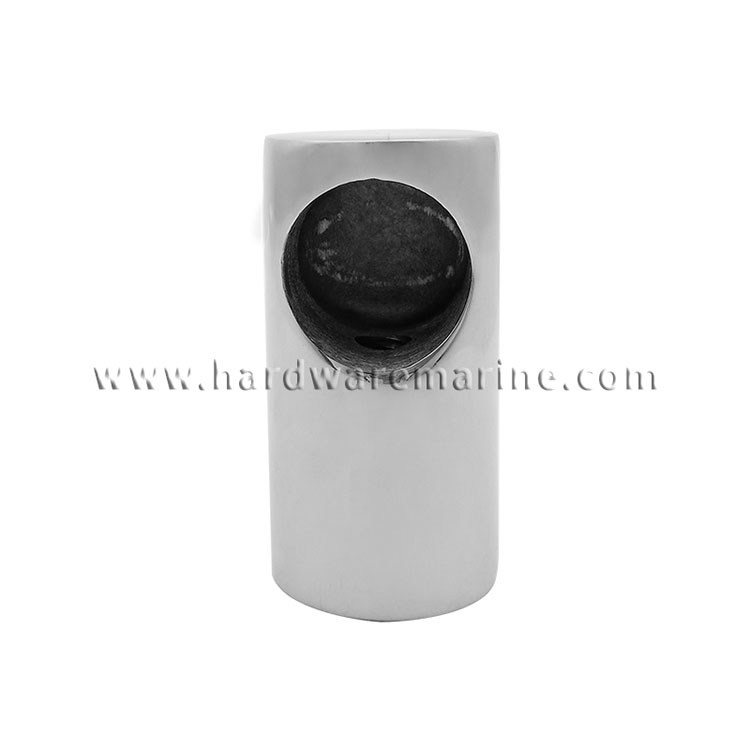 316 Stainless Steel Through Hole Marine Handrail Stanchion
