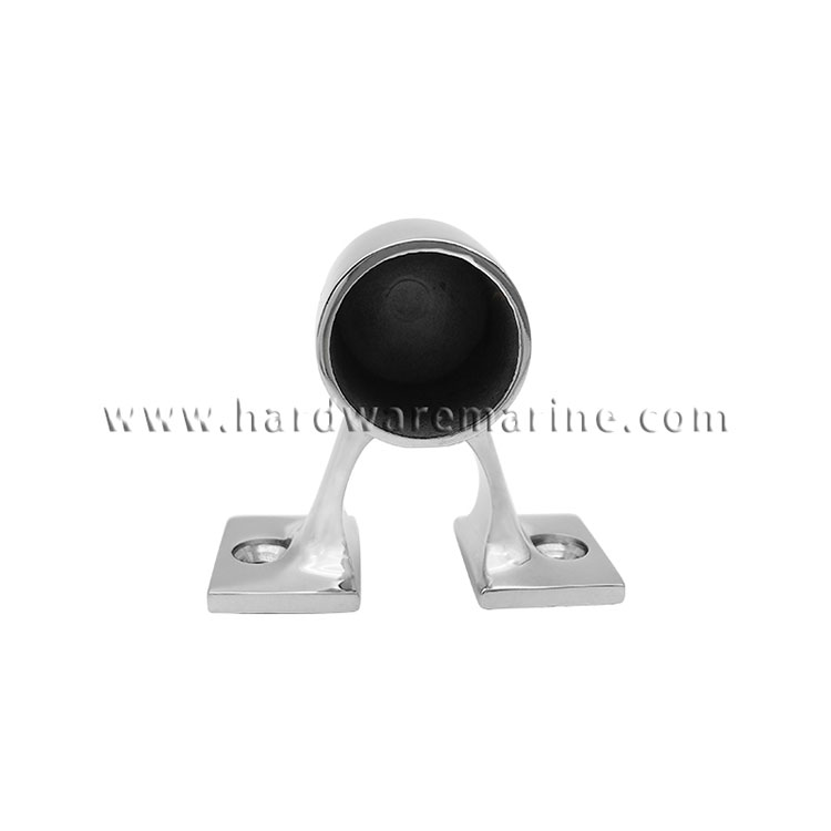 316 Stainless Steel 90 Degree Marine Handrail Stanchion