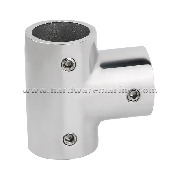 316 Stainless Steel 90 Degree Handrail Tee