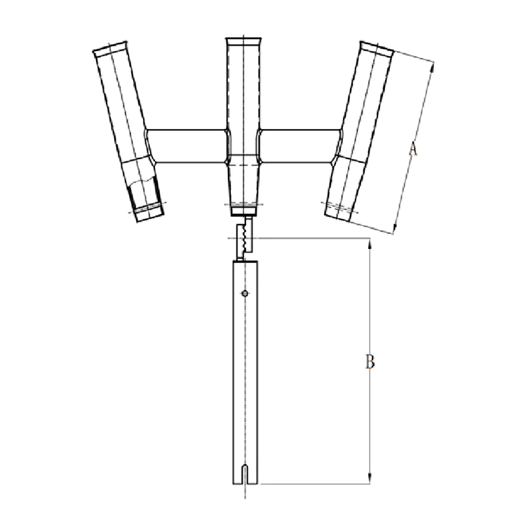 ABS Plastic Marine Thru Hull Fitting