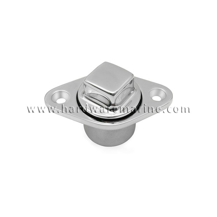 Stainless Steel 316 Diamond Garboard Drain Plug