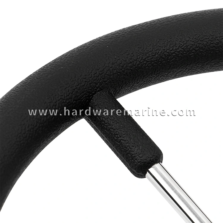 Stainless Steel Marine 5-Spoke Steering Wheel