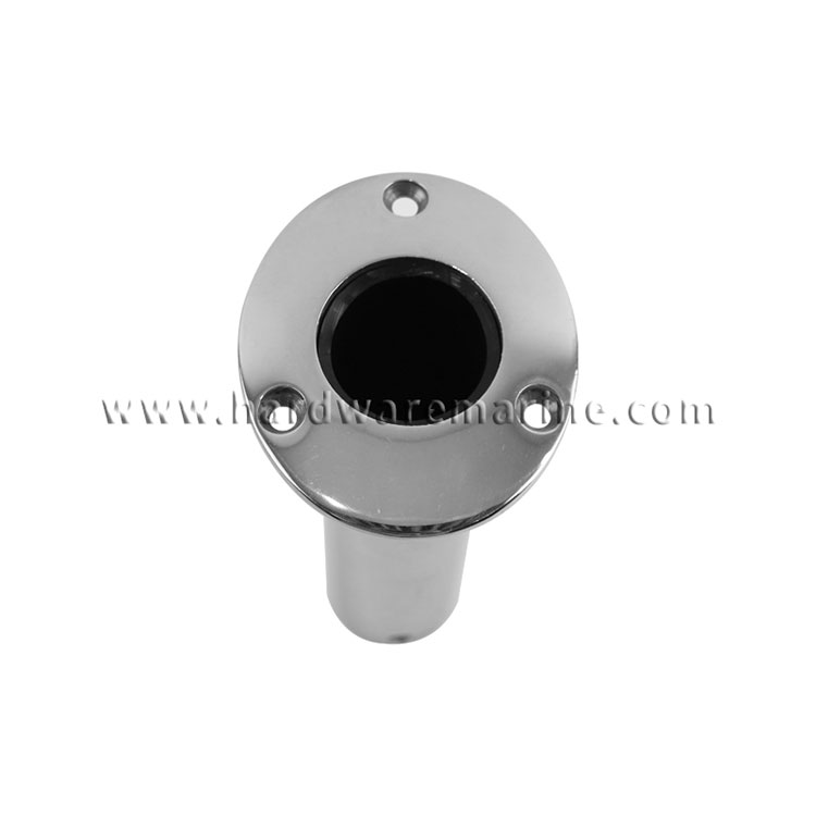 316 Stainless Steel Heavy Flush Mount Rod Holder