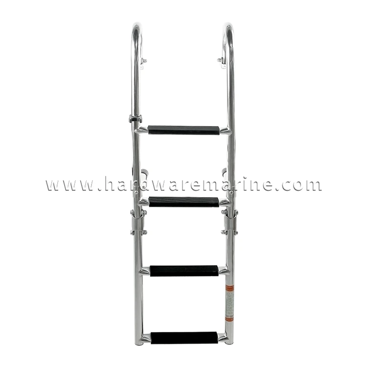 Stainless Steel Marine 2+1/2+2 Step Folding Boarding Ladder