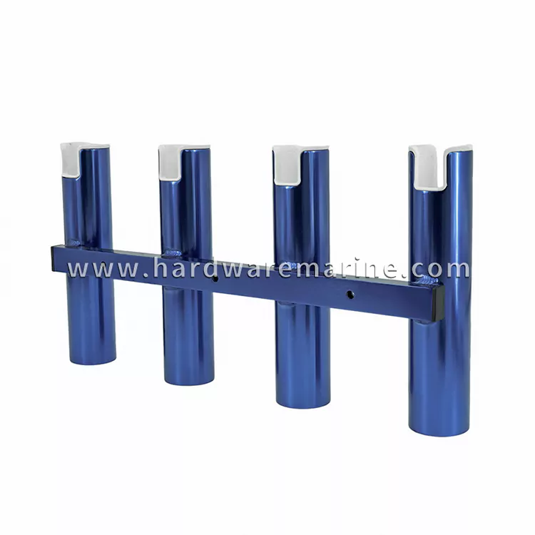 Aluminium Alloy Marine 4 Tube Fishing Rod Holder