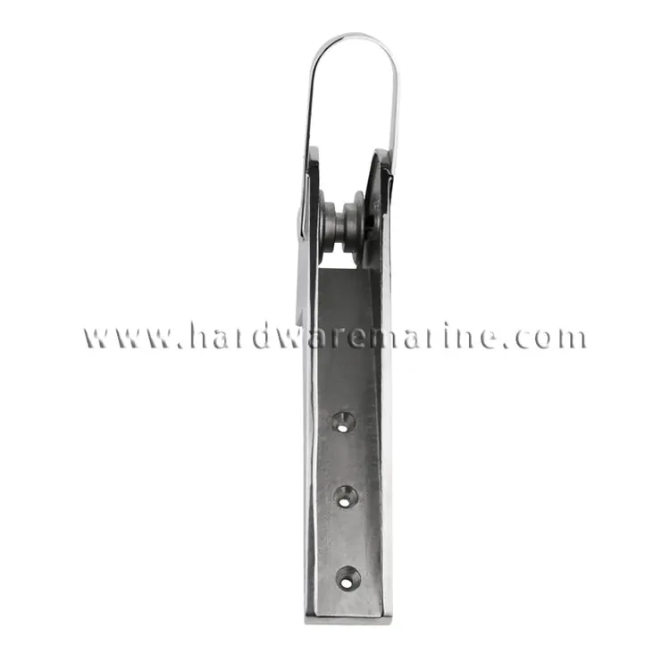 316 Stainless Steel Bow Anchor Roller With Metal Roller