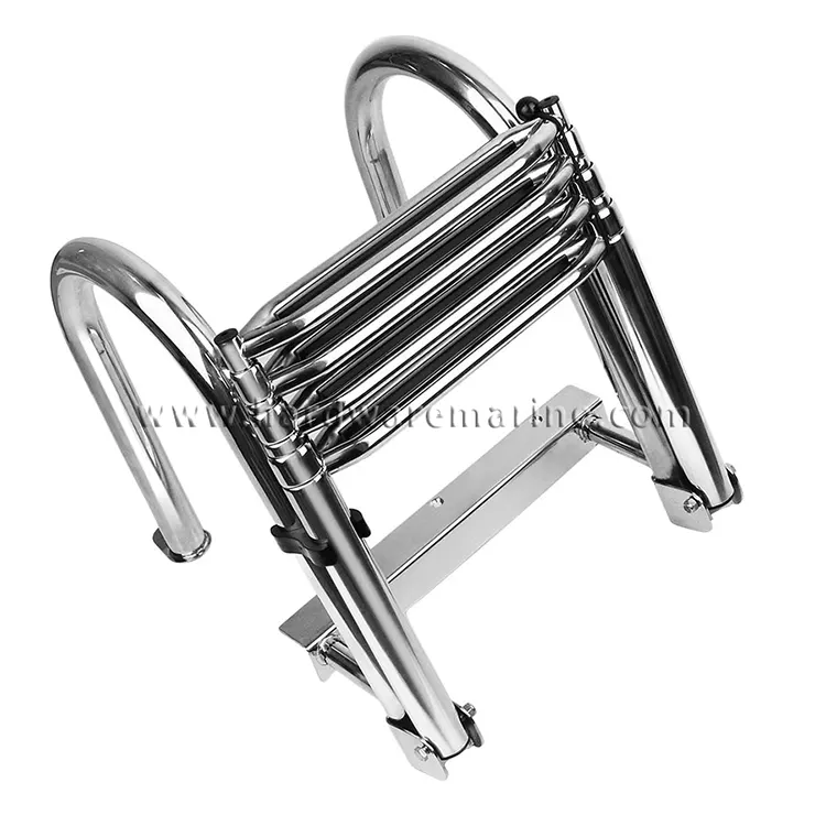 4 Step Pontoon Boat Ladder