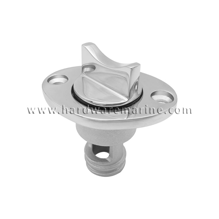 Stainless Steel 316 Diamond Garboard Drain Plug