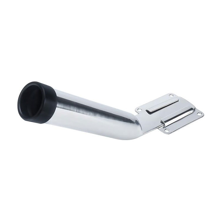 Slide Mount Boat Fishing Rod Holder Stainless Steel Removable Base