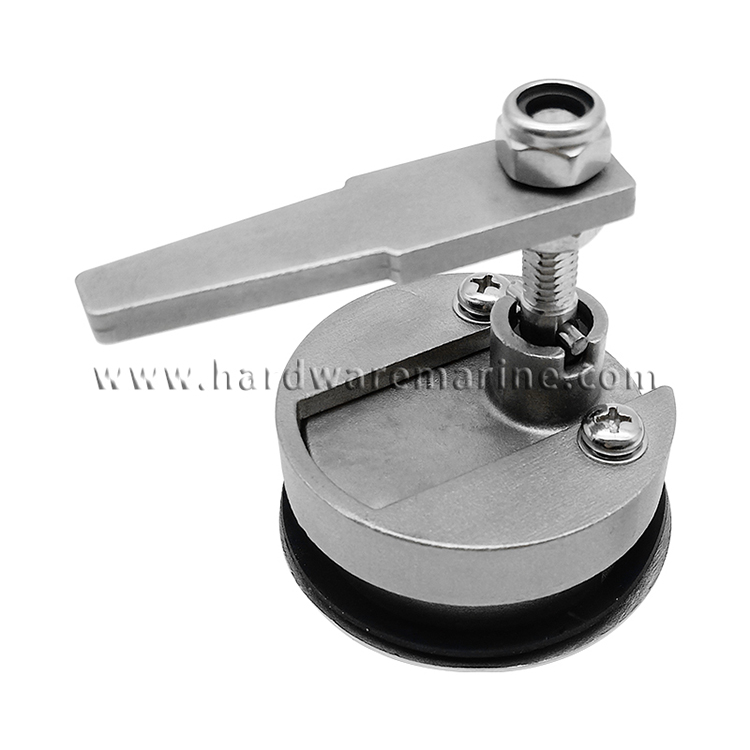 Marine Grade 316 Stainless Steel Floor Buckle Hatch Latch Flush Turning Lift Handle