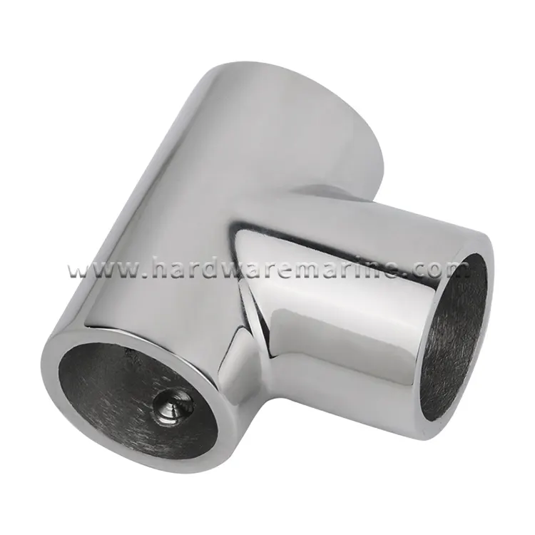 316 Stainless Steel 90 Degree Handrail Tee