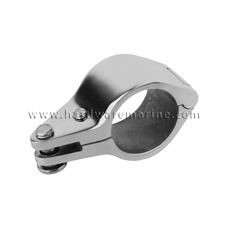 Stainless Steel 316 Bimini Top Hinged Jaw Slide with Quick