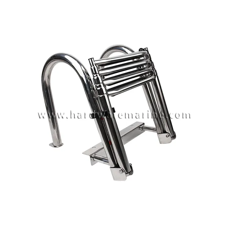 4 Step Pontoon Boat Ladder