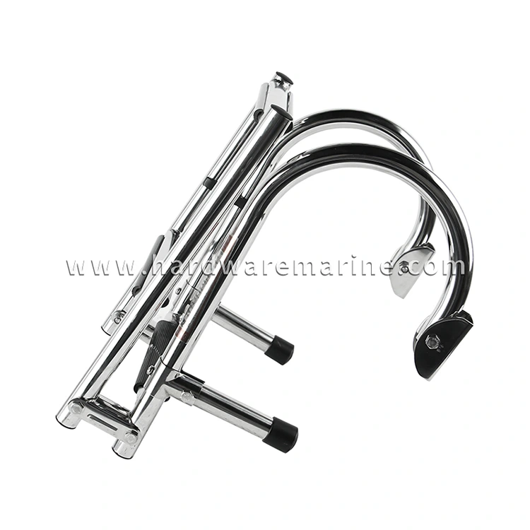 Stainless Steel Marine 2+1/2+2 Step Folding Boarding Ladder