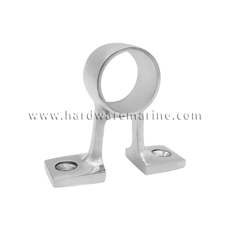316 Stainless Steel 90 Degree Marine Handrail Stanchion
