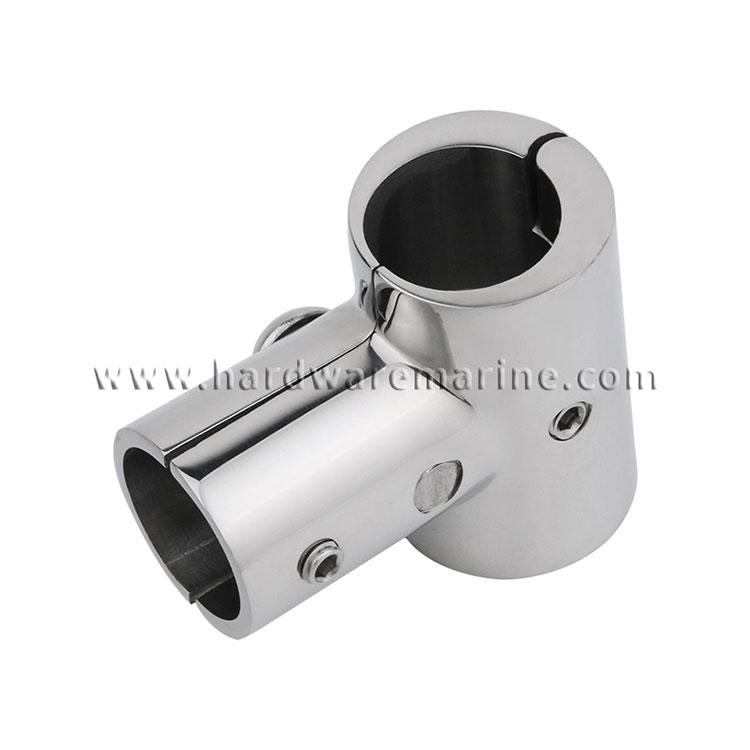 316 Stainless Steel Handrail Fittings Tee Hinged