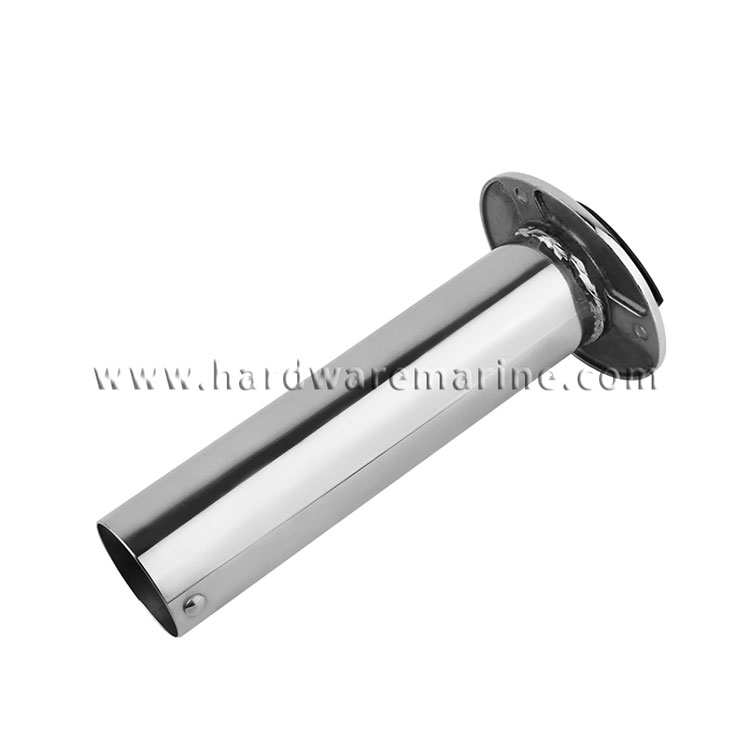 316 Stainless Steel Heavy Flush Mount Rod Holder With Cap