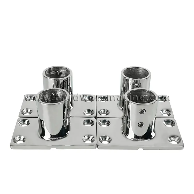 316 Stainless Steel Handrail Rectangular Base