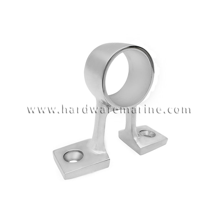 316 Stainless Steel 90 Degree Marine Handrail Stanchion